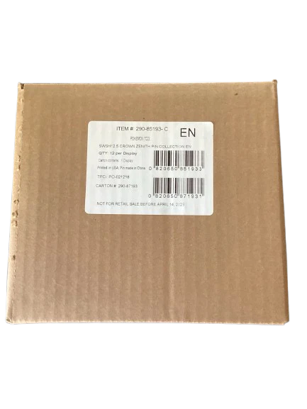 Crown Zenith Pin Collection Sealed Case (12 Pack display)