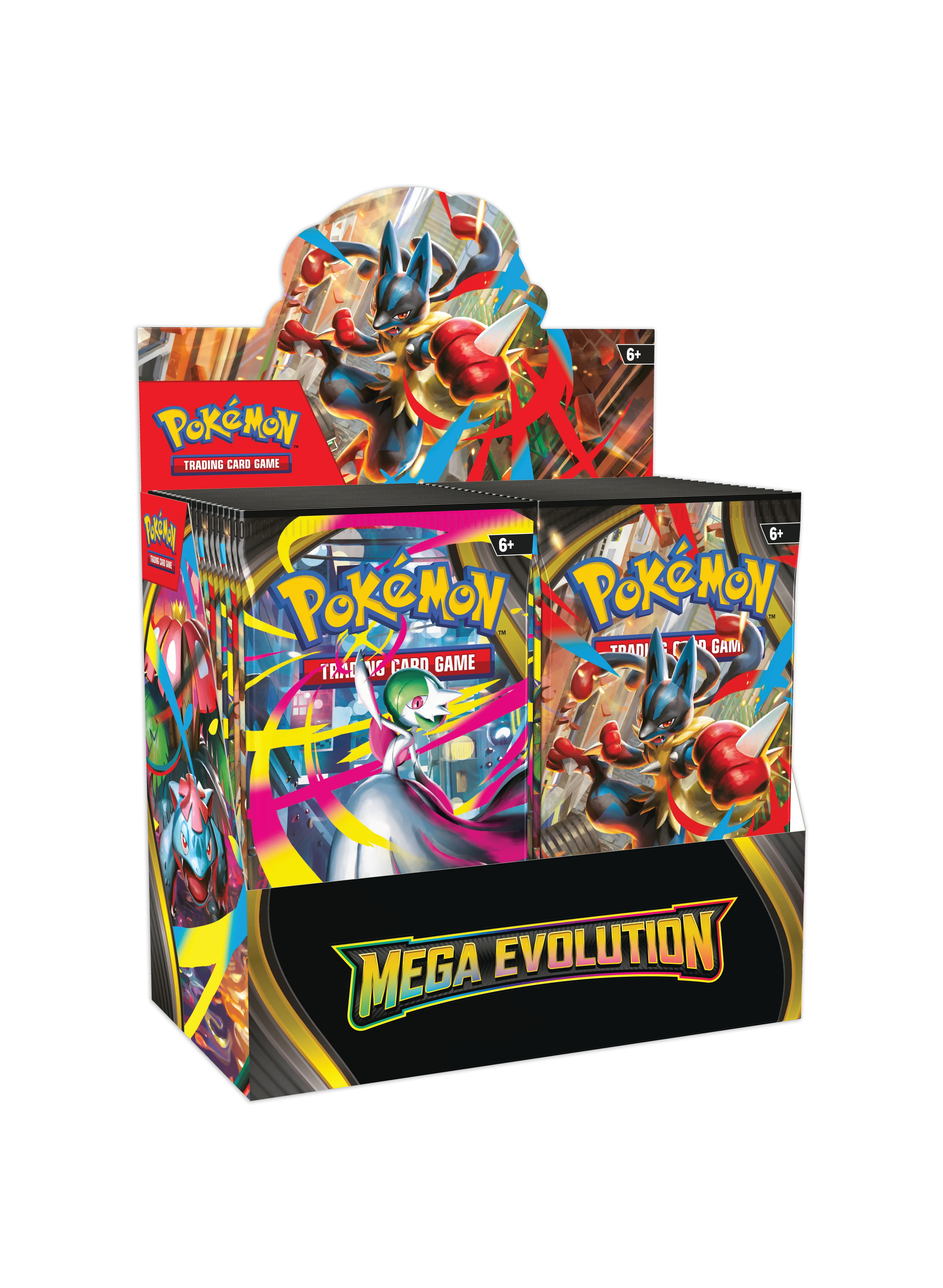 Pokémon TCG: Mega Evolution Enhanced Booster Display