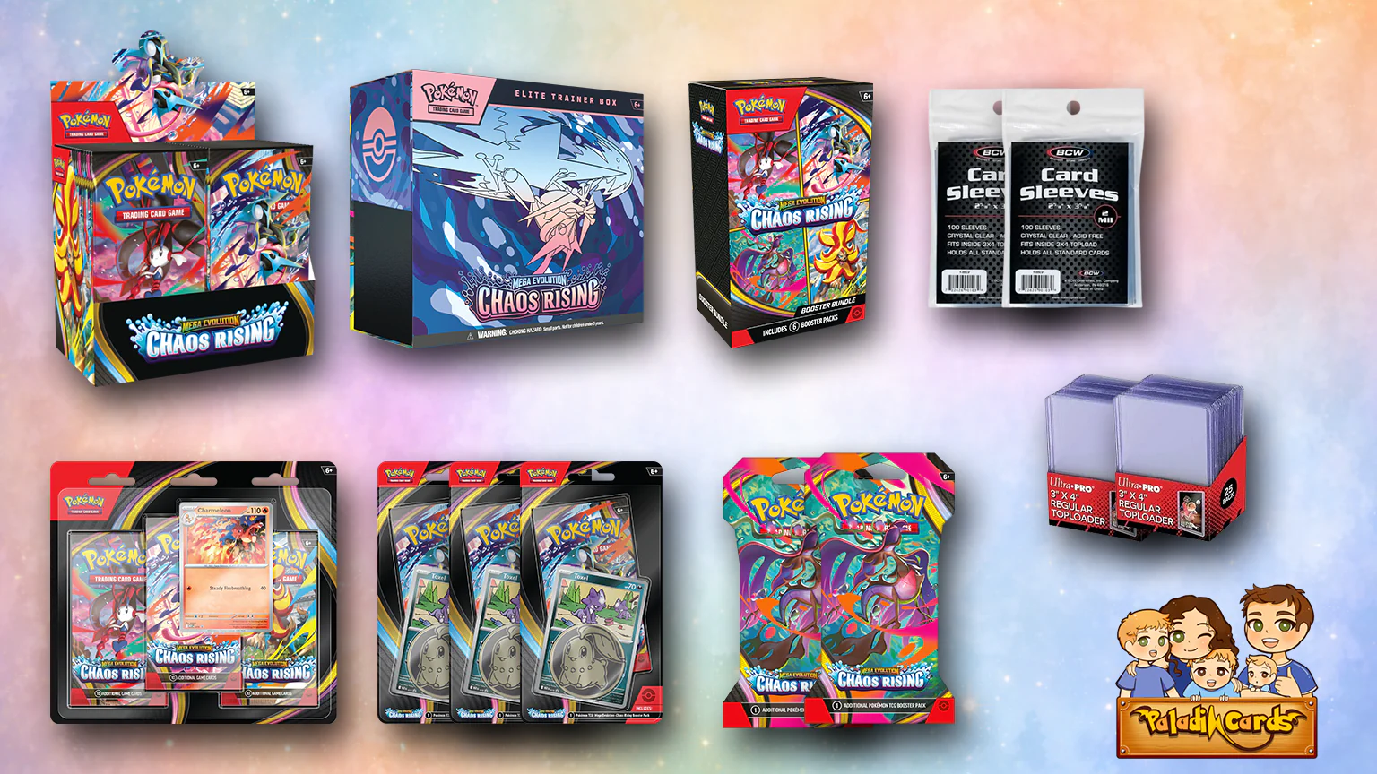 Mega Evolution—Chaos Rising Collector Bundle