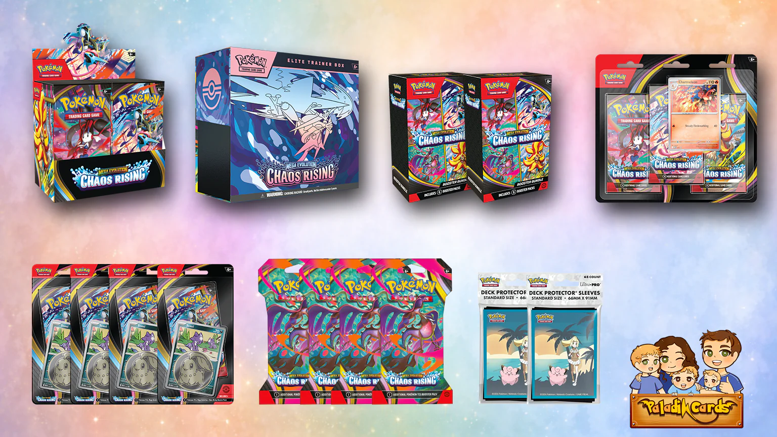 Mega Evolution—Chaos Rising Collector Bundle V2