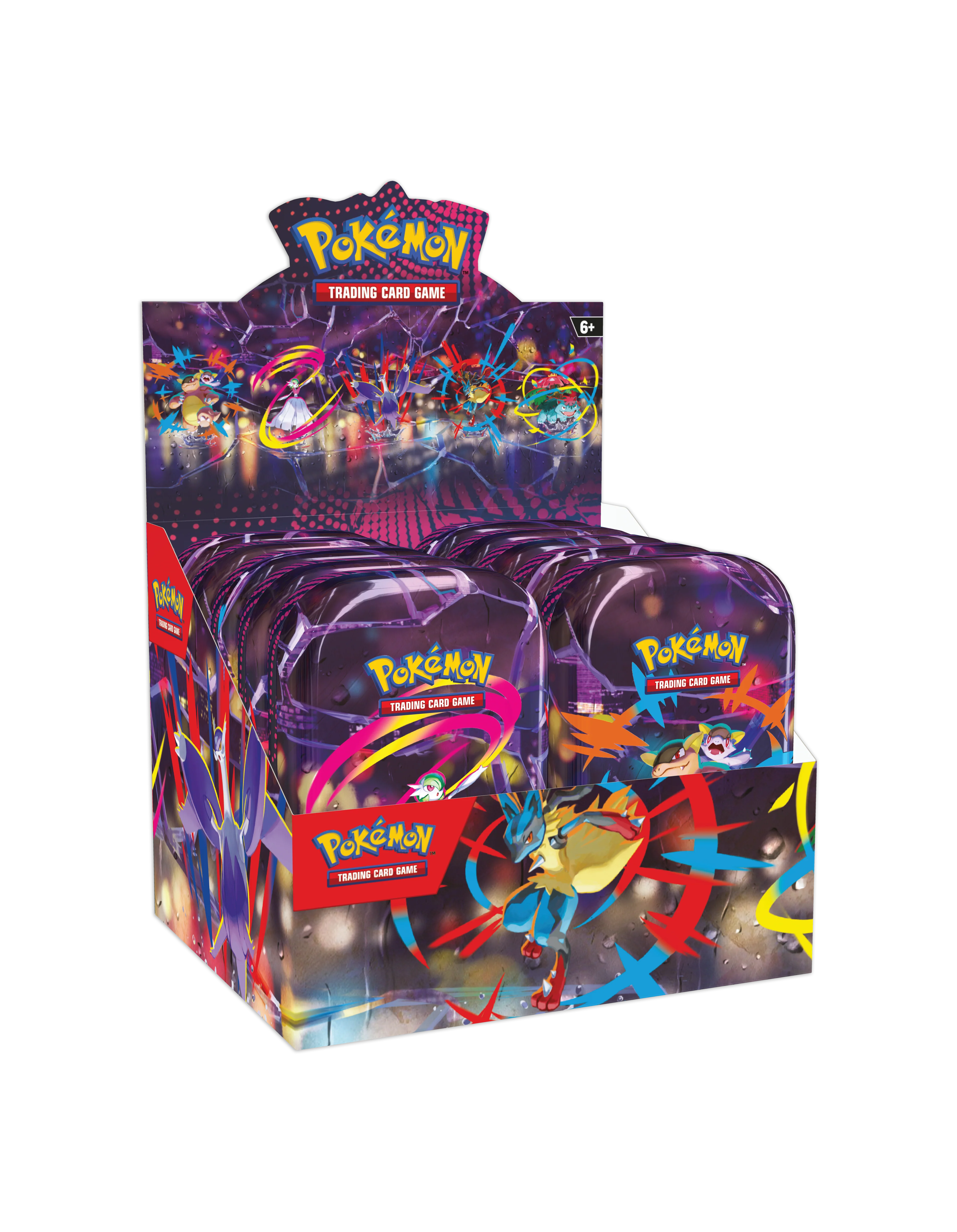 Pokémon TCG: Mega Heroes Mini Tin Display