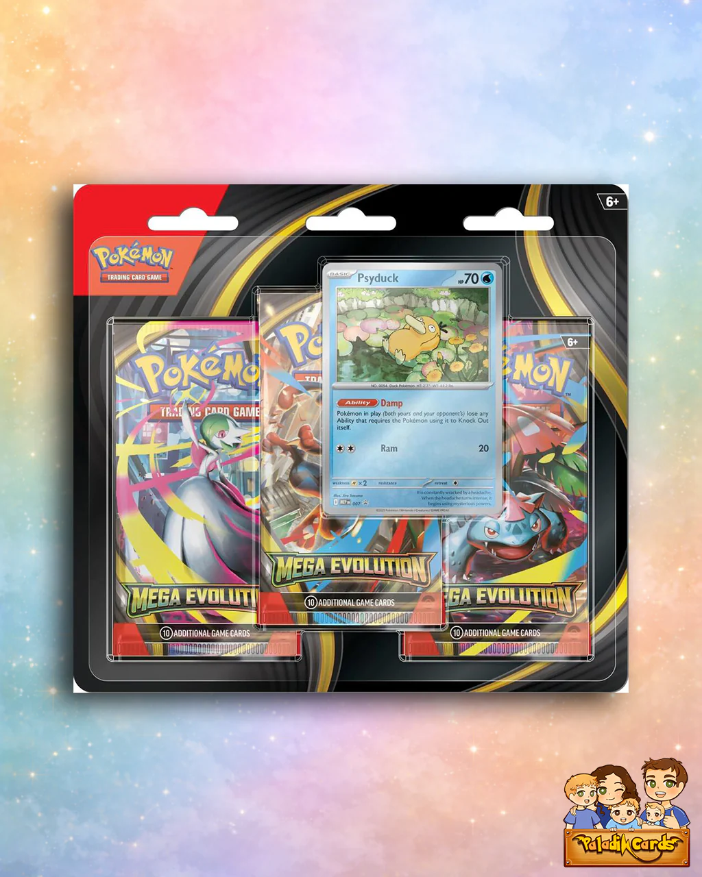 Pokémon TCG: Mega Evolution 3-Pack Blister (Random) - Image 2