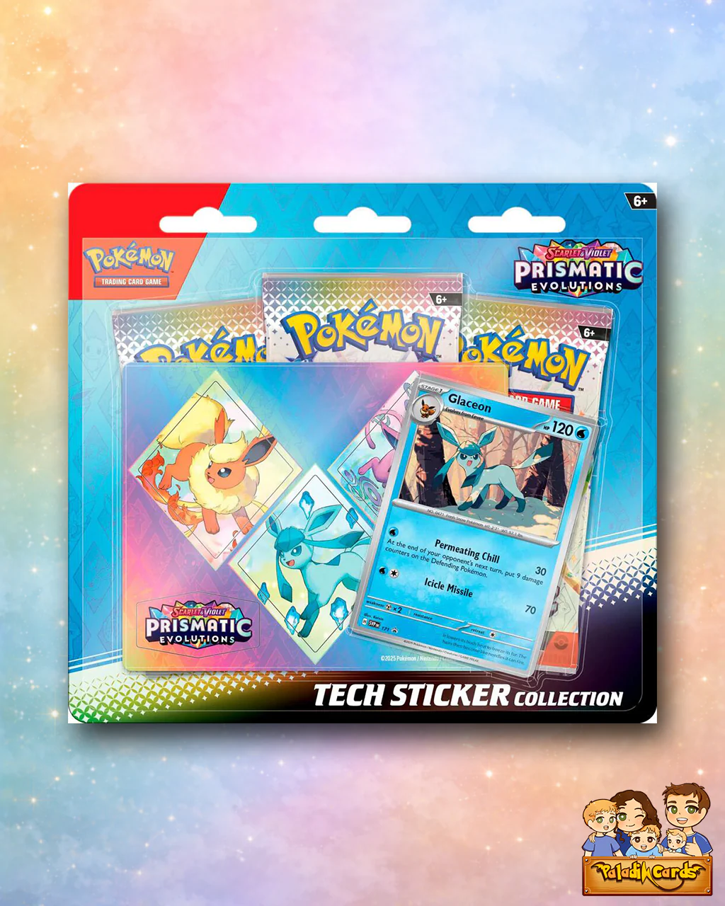 Prismatic Evolutions Tech Sticker Collection (Random) - Image 2