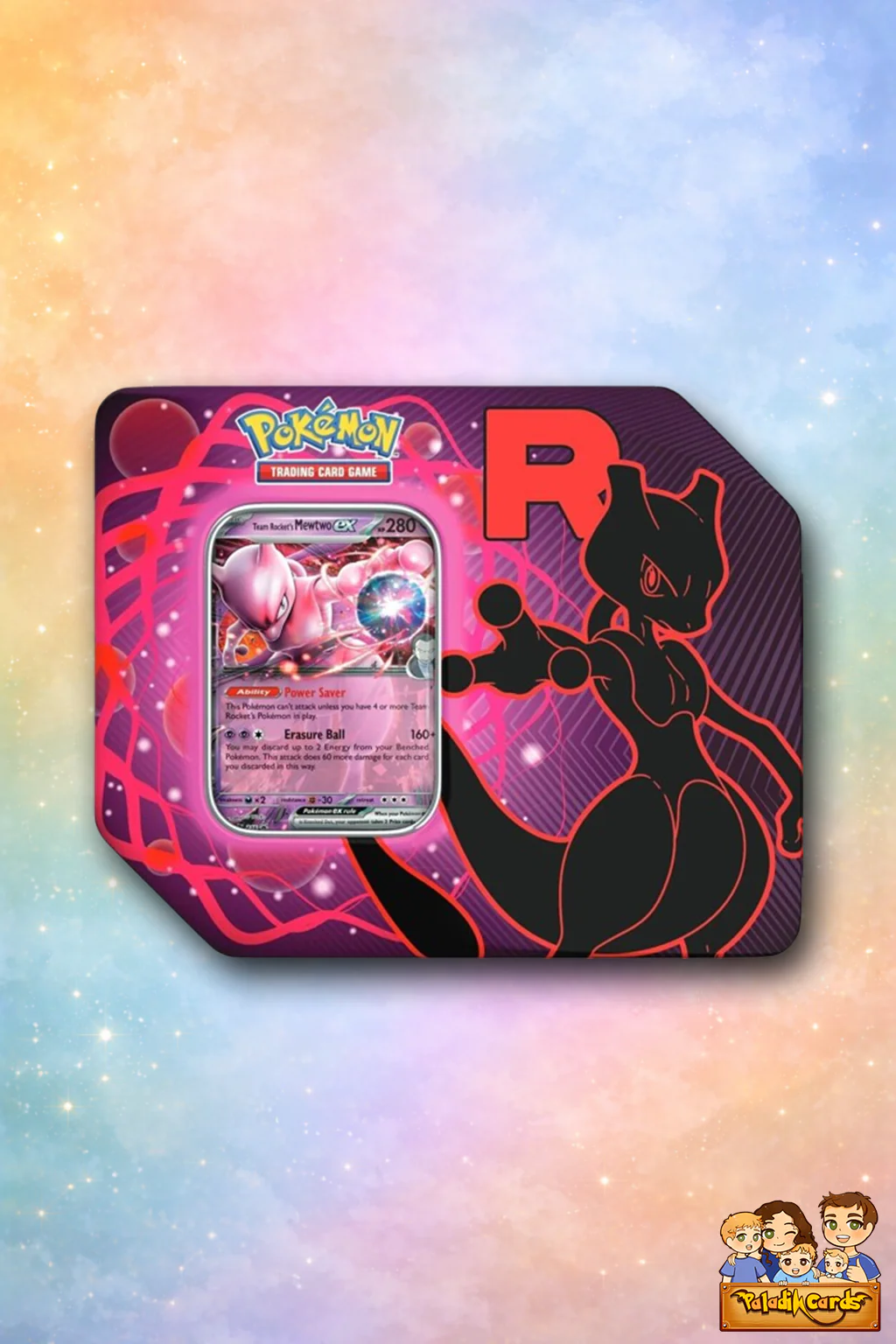Pokémon TCG: Team Rocket Tin (One Selected at Random)