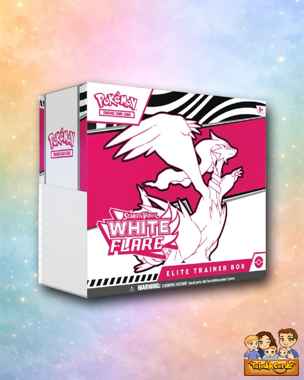 White Flare Elite Trainer Box